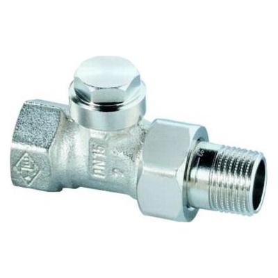 HEIMEIER uzaviratelné šroubení Regulux přímé nikl DARE 3/4" 0352-03.000