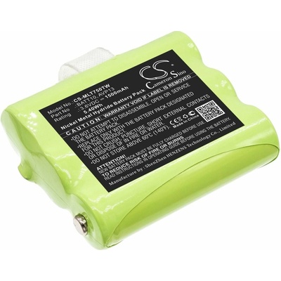 Cameron Sino Batéria pre Midland T71, T75, T77, X-Talker T75, X-Talker T79 a ďalšie, 1500 mAh, Ni-Mh CS-MLT750TW