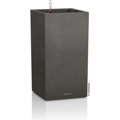 Kvetináč Lechuza Canto Stone High 40cm all-in-one set rôzne grafitová čierna