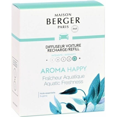 Maison Berger Paris Car Aroma Happy náhradná náplň Aquatic Freshness