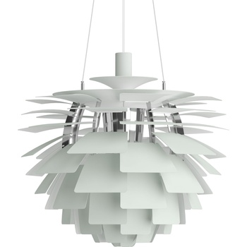 Louis Poulsen PH Artichoke Висяща лампа, 60 см, градински чай, хром (5741115725)