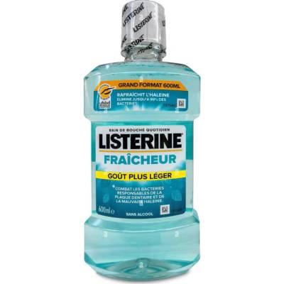 Listerine Freshness Lighter Taste 600 ml