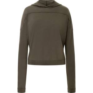 super. natural Дамски суичър super. natural Women's Asana Crossed Back Hoodie - Black Ink - размер XL (117-3362-0115)