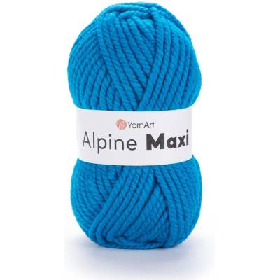 Yarn Art příze Alpine Maxi 671 modrý tyrkys