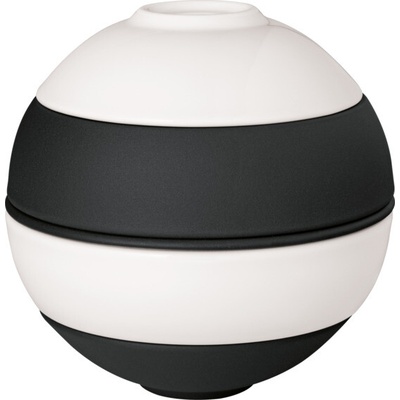 Villeroy & Boch La petite Boule predjedlo Iconic black&wht 5 ks