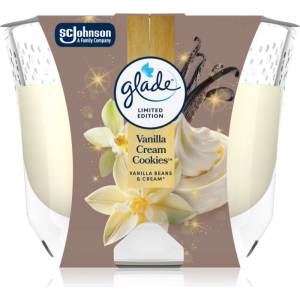 Glade Vanilla Cream Cookies ароматна свещ 204 гр