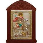  Свети Георги с mdf дърворезба (is31190-d)