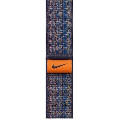 Apple Watch 45mm Game Royal/oranžový provlékací sportovní řemínek Nike MTL53ZM/A – Zbozi.Blesk.cz