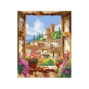 Ideyka Paint by Number Kit Beloved Tuscany KHO6349 40x50 AP0030