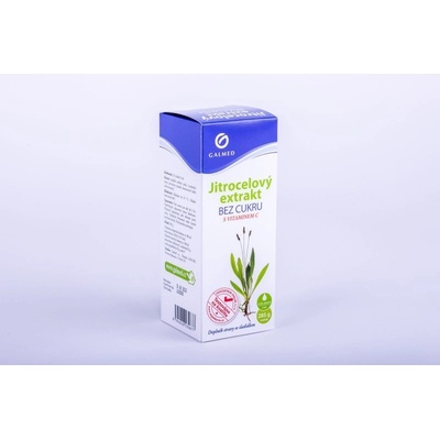 Galmed Sirup jitrocelový s vit.C bez cukru 285 g