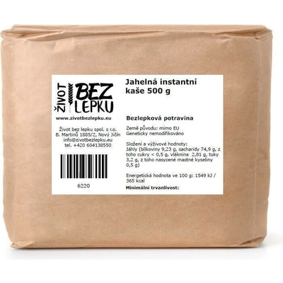 Život bez lepku Pšenová instantná kaša 0,5 kg