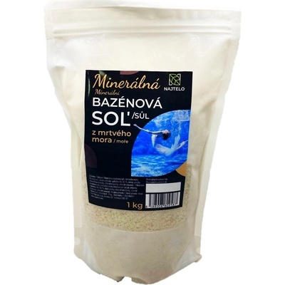 Najtelo soľ z mrtvého mora bazénová 1kg