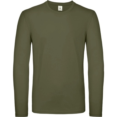 B&C E150 dlhý rukáv khaki