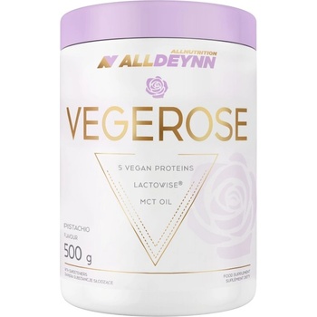 ALLNUTRITION AllDeynn | VegeRose - 5 Vegan Proteins with MCT & Probiotics [500 грама] Шамфъстък