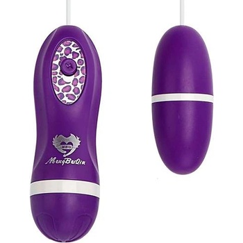 X Fun Вибриращо яйце с кабел "bauman purple" 6 см