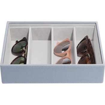 Stackers Кутия за очила Stackers Classic 4 камерен сивкавосиня (75985)