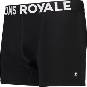 Mons Royale Мъжко мериносово термобельо Mons Royale Hold 'em Shorty Boxer Merino base layer - Black III - размер XL (015-0871-1114)