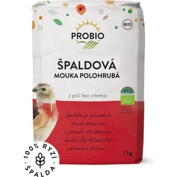 Probio Špaldová mouka bílá polohrubá bio 1000 g