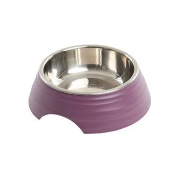 Kruuse Jorgen A/S Miska melamin Frosted Ripple Bowl fialová 160 ml