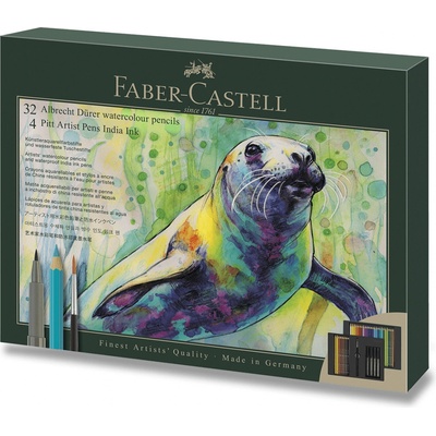 Faber-Castell Albrecht Dürer & Pitt Artist Pen 217553 sada uměleckých pastelek 37 ks