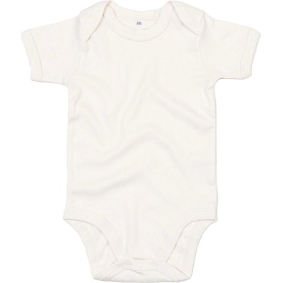 Babybugz Kojenecké body s krátkým rukávem Přírodní