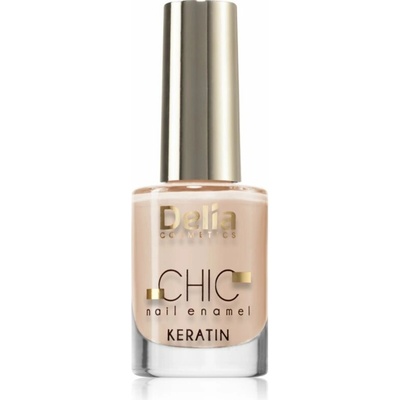 Delia Cosmetics Chic lak na nechty s keratínom odtieň Lustre 02 11 ml