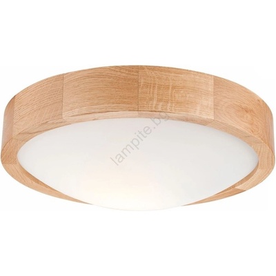 Brilagi - LED таванно осветително CARVALHO SLIM 1xE27/60W/230V, дъб, Ø27 см (BG0741)