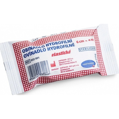 Hartmann Obinadlo hydrofilni sterilni elastické 8cm x 4 m – Zboží Dáma