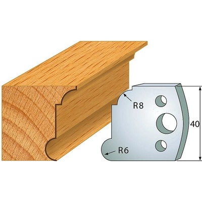 IGM Professional IGM Profil 053 - pár nožov 40x4mm SP F026-053