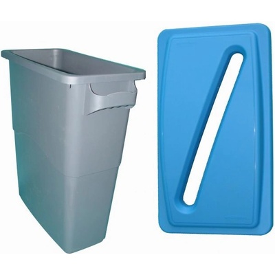 Elkoplast Kôš ECO na triedený odpad 60 l, modré veko