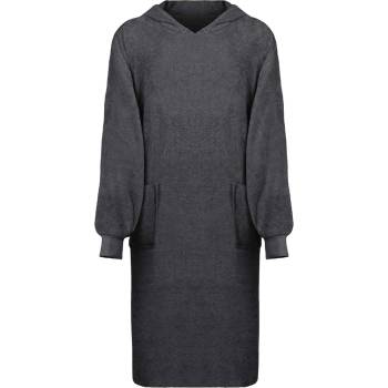 vidaXL Одеяло с качулка KINN Антрацит XL Памук (4100896)