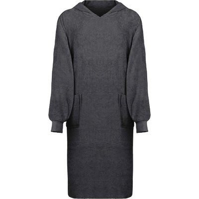 vidaXL Одеяло с качулка KINN Антрацит XL Памук (4100896)