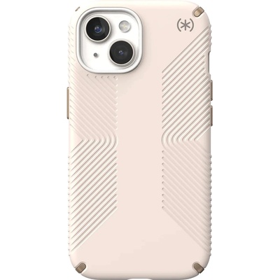 Speck Калъф Speck - Presidio 2 Grip, iPhone 15, бежов (150473-3214)