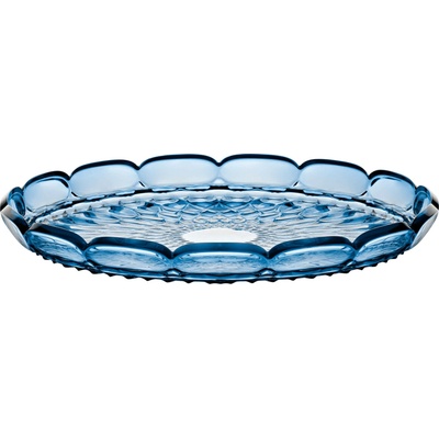 guzzini Vanity kulatý podnos Ø 36 cm Sky blue