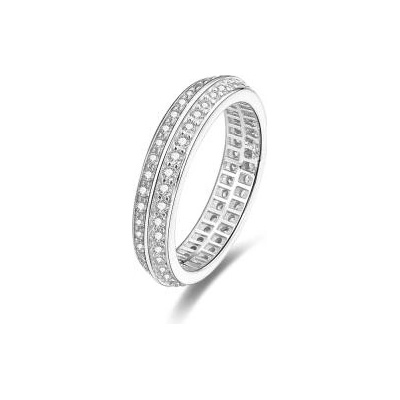 Silvero Strieborný prsteň R16301