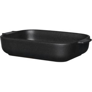 Maku Kitchen Life Черна керамична тава MAKU ROBUSTE с капак - 29.7 х 18 x h7 см (TB MAKU 648940)