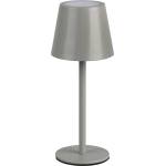Reality Сива LED настолна лампа с метален абажур (височина 21 cm) Diaz - Reality (R55961177)