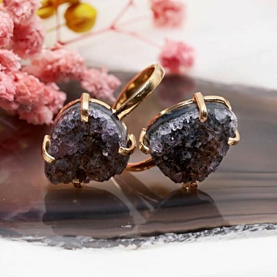 Nefertitis Be Beautiful Ametyst dvojitý prsten NF54606