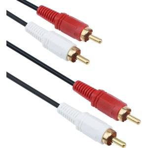 DeTech Аудио Кабел DeTech 2 чинча/RCA към 2 чинча/RCA 1.5м (18017)
