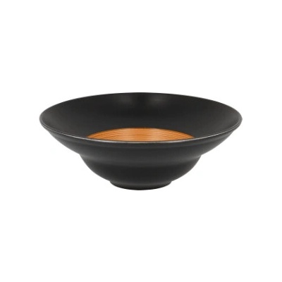 RAK Porcelain Trinidad tanier hlboký extra 23 cm, oranžový TRCLXD23BC-6
