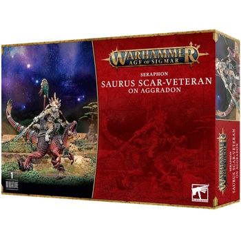 Games Workshop Saurus Scar-Veteran on Aggradon (88-24)