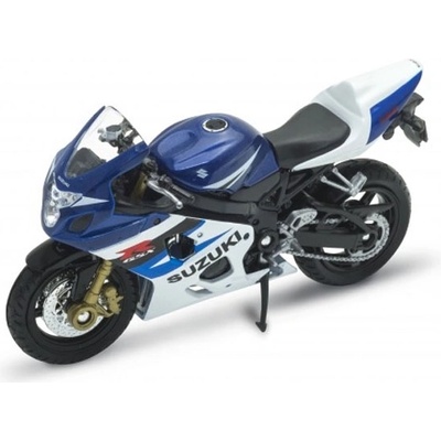 Welly SUZUKI GSXR 750 Modrá 1:18