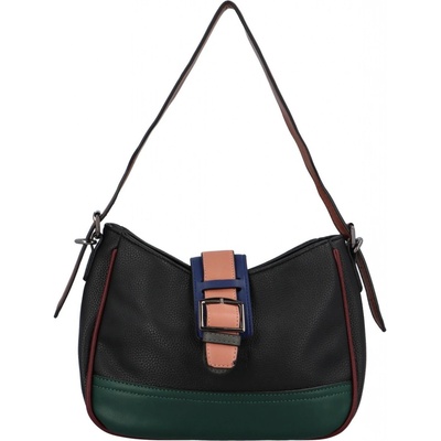 Módní dámská koženková crossbody Liana černá