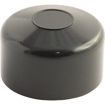 Čepička PVC průměr 42 mm, černá