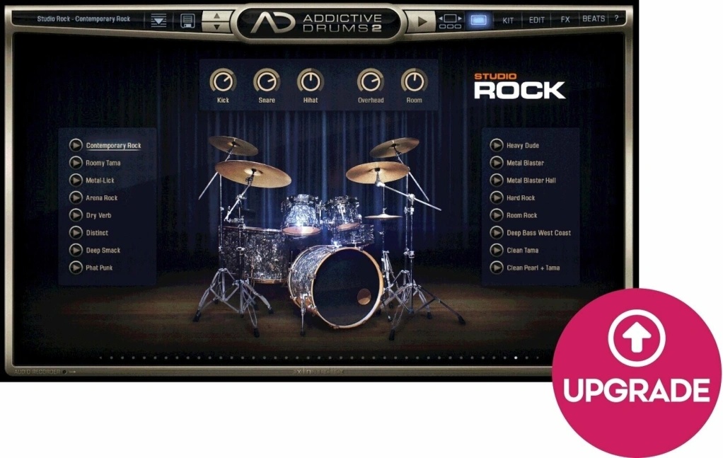 XLN Audio AD2: Studio Rock