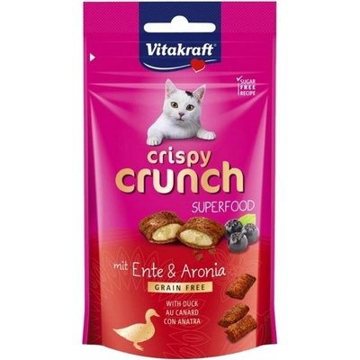 Vitakraft Cat Crispy Crunch kačka arónia 60 g