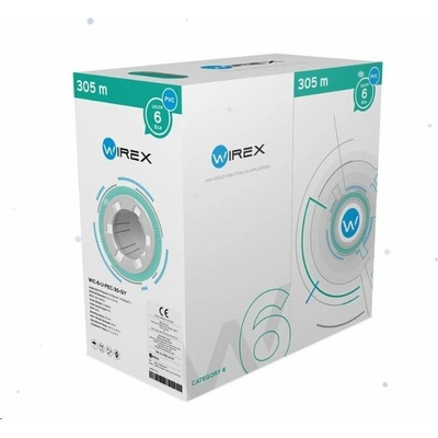 Wirex WIC-6-U-PEC-30-GY CAT6 U/UTP PVC/ ECA 305m šedý