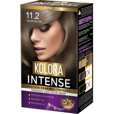 Kolora Intense Боя за коса, 11.2 Сребърно рус