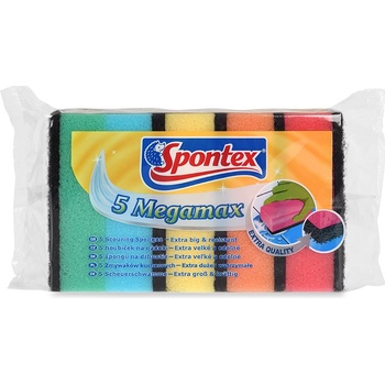 Spontex Megamax houbičky na nádobí 5 ks