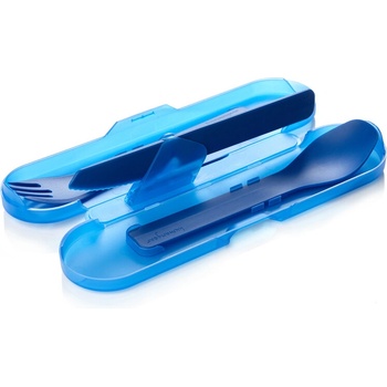 humangear GoBites TRIO прибори за хранене сини (074205)